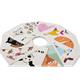 Torchon carte de vœux Oiseaux multicolores | Bild 4